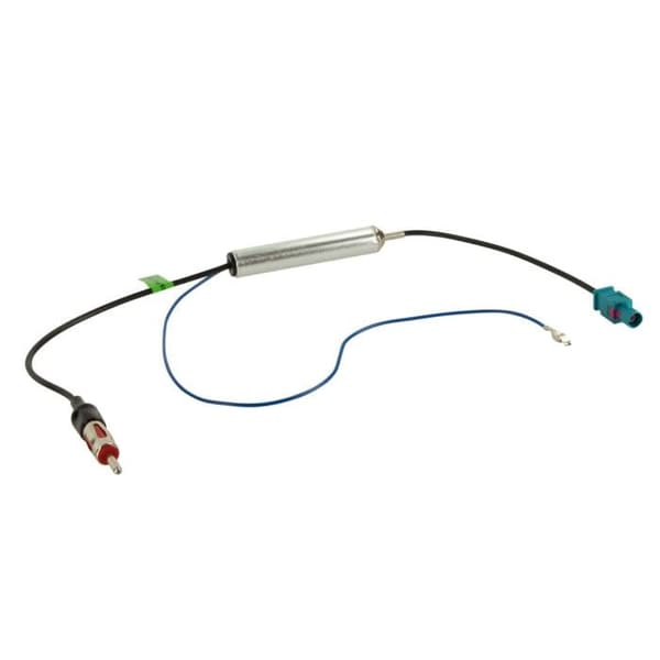 Fakra(m) till DIN(m) 12V fantomadapter LEONI