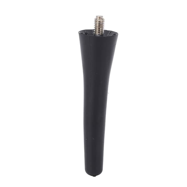 Bil Licens Antenne Mast 6561N3 6.7cm Længde ABS Sort Udskiftning for Peugeot 107 108 206 207 307 308 407