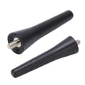 Miniatyrbillede 5 af 11: Bil Licens Antenne Mast 6561N3 6.7cm Længde ABS Sort Udskiftning for Peugeot 107 108 206 207 307 308 407