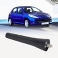 Miniatyrbillede 7 af 11: Bil Licens Antenne Mast 6561N3 6.7cm Længde ABS Sort Udskiftning for Peugeot 107 108 206 207 307 308 407
