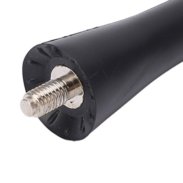 Bil Licens Antenne Mast 6561N3 6.7cm Længde ABS Sort Udskiftning for Peugeot 107 108 206 207 307 308 407