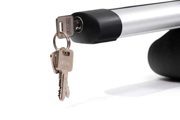 Takräcke i aluminium - Universal - 120 cm breda