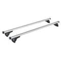 Miniatyrbild 1 av 4: Tvärgående takräcken - NORDRIVE - Nowa - Aluminium - 120 cm - Maximal belastning 90 kg
