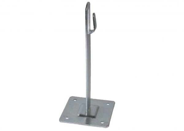 Takräcken - takräckadapter Elko-bis - 15.1 OC - Takstöd med platta 70x70x150mm, galvaniserad