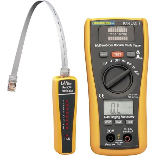 LAN-testare och digital multimeter - PAN LAN1