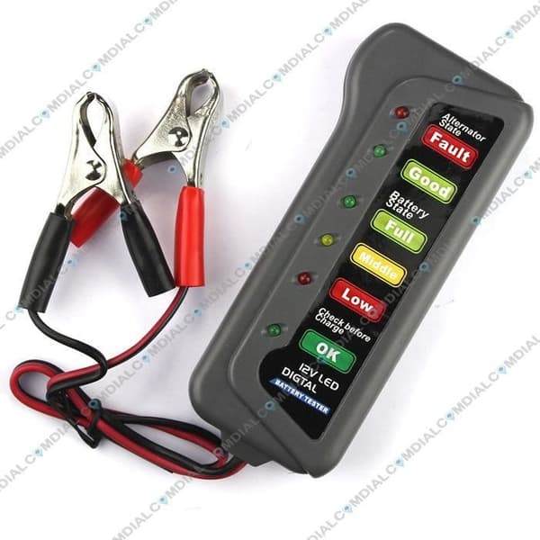 12V batteri- och generatortestare
