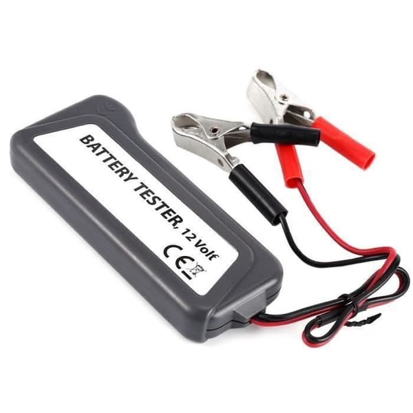 Bil 12V batteri- och generatortestare med 6 lysdioder