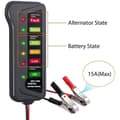 Miniatyrbild 2 av 4: 12V 6 LED bilbatteri och generatortestare, belysnings digital generatortestare, multifunktionstestare för bil