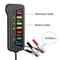 Miniatyrbild 4 av 4: Professionell 12V digital batteri- och generatortestare - 6 LED-indikatorer - Multifunktionstestare för bilar och motorcyklar