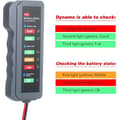 Miniatyrbild 3 av 4: 12V bilbatteri Alternator Tester LED Digital Battery Condition Alternator Analysator med Cu Clip