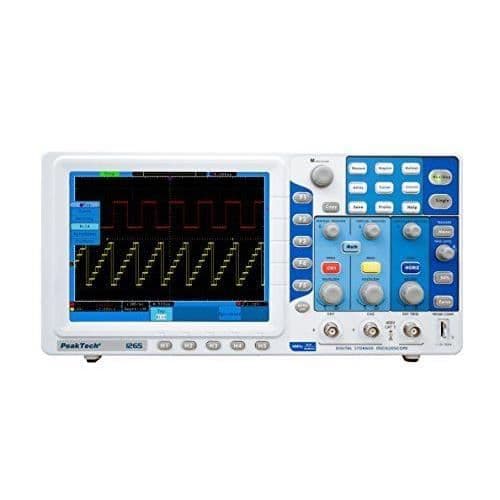 PeakTech Peak Tech 2-kanalers 30MHz minne digitalt oscilloskop, 250ms-s med VGA, LAN, USB, 1st, - P 1265