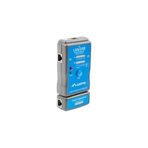 Lanberg NT-0403 Nätverkskabel Tester Poe Tester Blå
