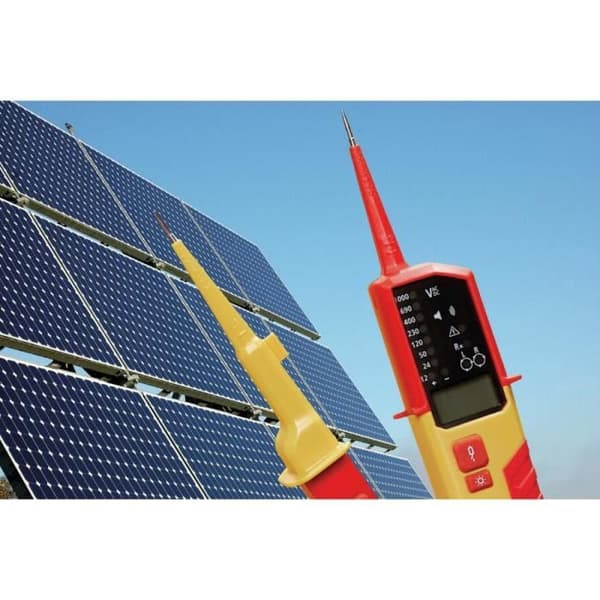WIHA spännings- och kontinuitetstestare 0,51 000 V AC CAT IV + 2x AAA-batterier ingår - 45217