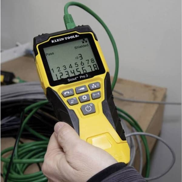 VDV501-851 Klein Tools Scout Pro 3 ljud/video, nätverk, telekommunikationskabeltestare