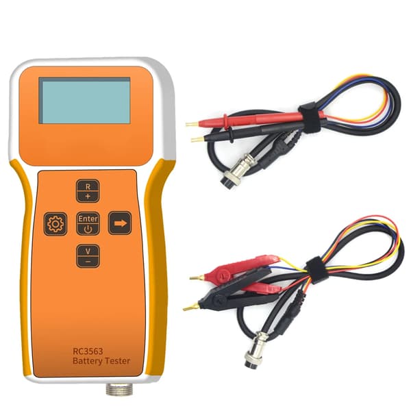 Batteritesteren, højpræcisions modstandsmåling, LCD-display,RC3563