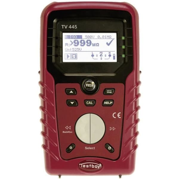 Testboy TV 445 installationstestare