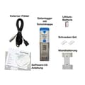 Miniatyrbild 2 av 4: PeakTech USB temperaturregistrator med PC-programvara och extern sensor för 32000 mätvärden