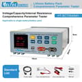Miniatyrbillede 2 af 2: Lithium Batteri Tester, Spændingskapacitet Intern Modstandsmåling, Dobbelt Display,84V tester
