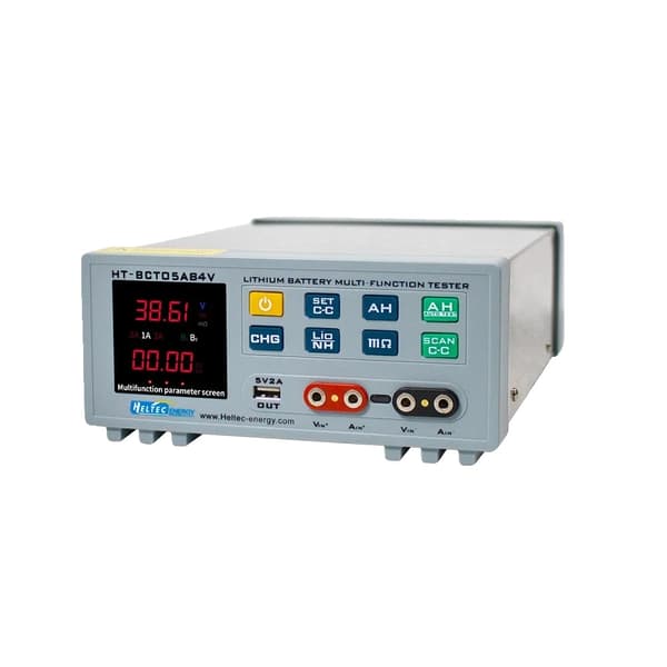 Lithium Batteri Tester, Spændingskapacitet Intern Modstandsmåling, Dobbelt Display,84V tester