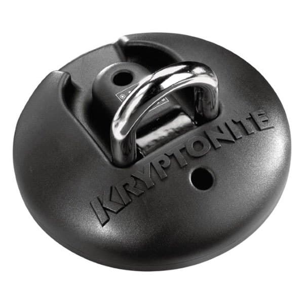 Kryptonite Ankerlås Stronghold Sort 4.6 cm Dreng