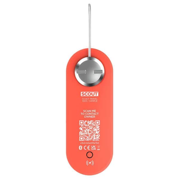 Knog Matkatavaramerkki. Finder & Alarm Ios Scout Travel Oranssi  Poika