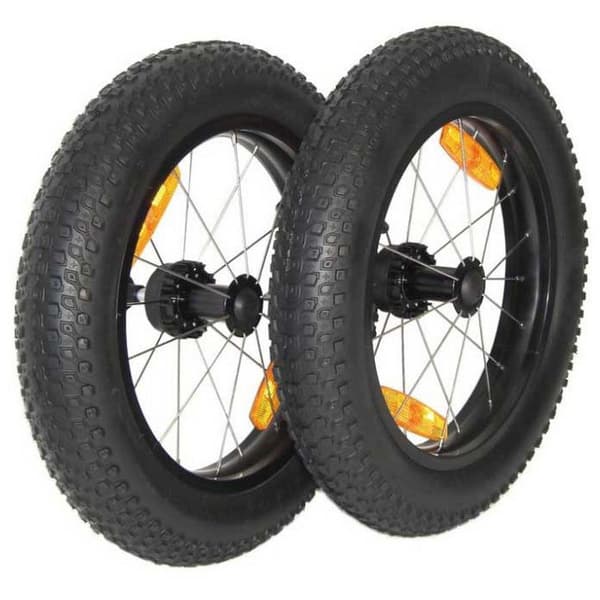Burley Reservedele Plus Size Wheel Kit Sort 16´´