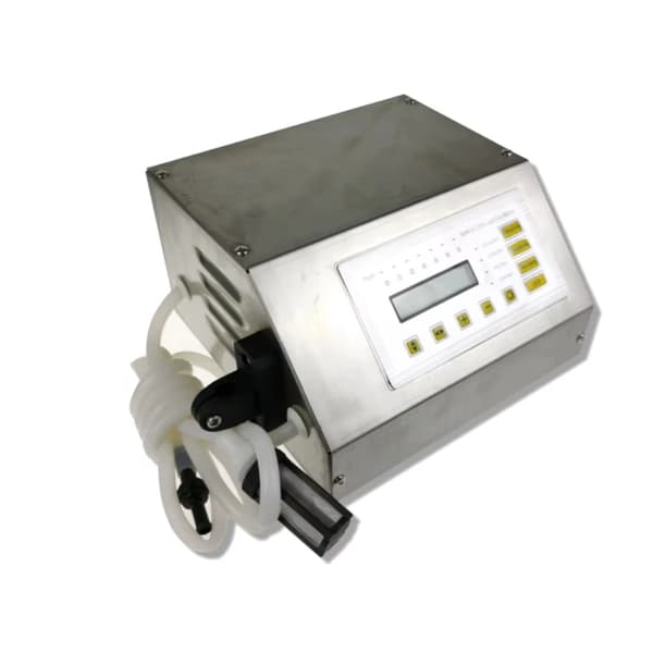 Digitaalinen ohjattu nestetäyttökone, täyttöalue 5ml-3500ml, maksimivirtausnopeus 3,2L/min, teho 30W,GFK-160