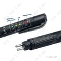 Miniatyrbild 3 av 4: TD® Professionell bromsvätska fuktighetsmätare Penna Bil Auto Check Oil Fordon Effektiv Indikator Svart