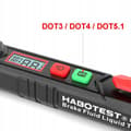 Miniatyrbild 2 av 6: TESTARE AV FRIKTIONSVÄTSKA KONSENTRATIONSMÄTARE 0-4% DOT3 DOT4 DOT5.1 + BATTERIER