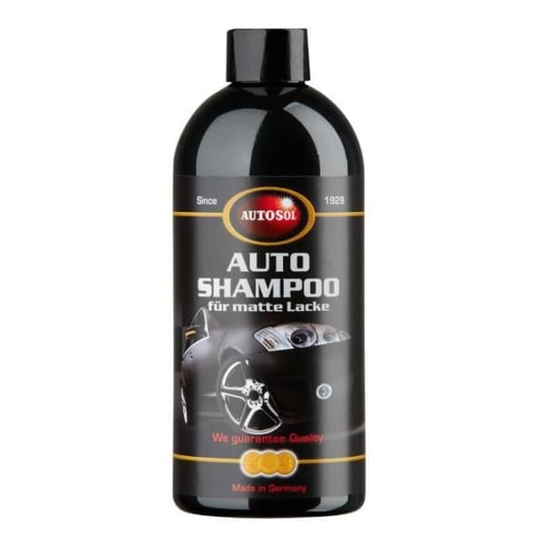 Autosol motorcykel schampo rengöringsmedel special för matt lack - svart - 500 ml