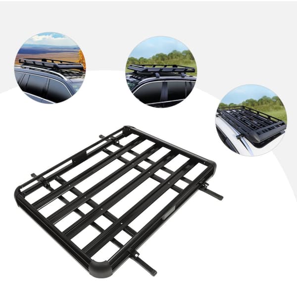 Aluminiumtakräcke, Justerbar Bredd 100-135 cm, 150 kg Kapacitet, Lättviktsdesign