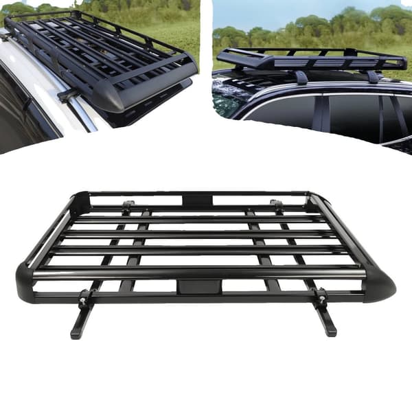 Aluminiumtakräcke, Justerbar Bredd 100-135 cm, 150 kg Kapacitet, Lättviktsdesign