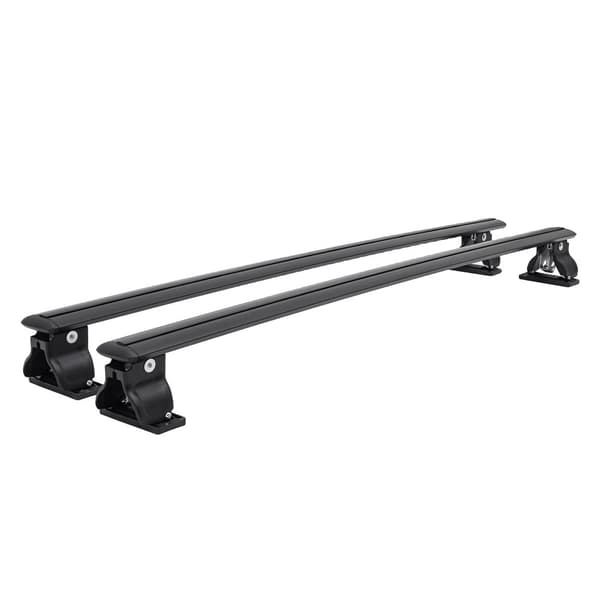 Yleiset kattotelineen poikkitangot, dynaaminen kuormankantokyky 75 kg, helppo asennus,musta