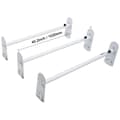 Pikkukuva 1 / 2: Van Roof Ladder Rack, alumiiniteräksinen rakenne, maksimi kantavuus 500 lbs, helppo asentaa,3 kpl