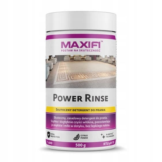 Maxifi Power Rinse 500g rensning af betræk Rensning af betræk