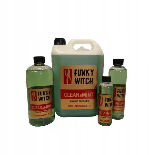 FUNKY WITCH Clean&Mint verhoilun puhdistus Auton sisätilojen puhdistus