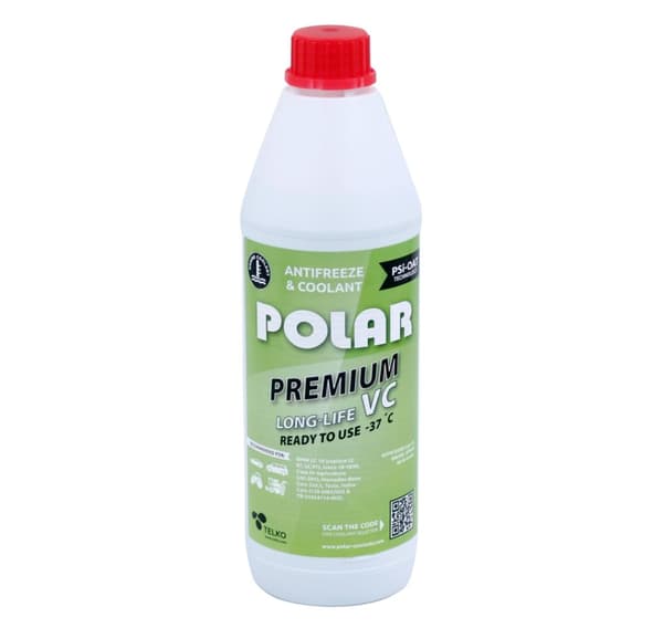 Kylvätska Polar Premium Long-Life VC grön 1L