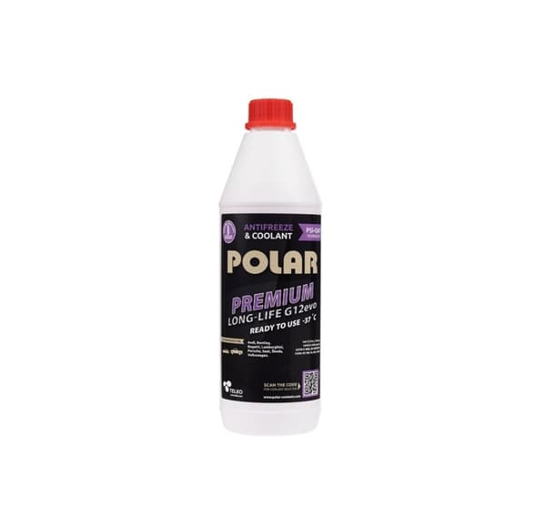 Jäähdytysneste Polar Premium Long-Life G12evo -37°C 1L