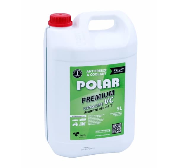 Kylvätska Polar Premium Long-Life VC grön 5L