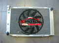 Miniatyrbild 2 av 2: Aluminiumkylare, kompatibel med Chevy de Ville & Caprice Classic, framplacering,Endast radiator
