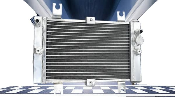 Can-Am DS250 Aluminium Radiator, Letvægtsdesign, Forbedret Køleeffektivitet, Nem Installation