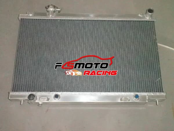 Aluminiumkøler til Nissan Fairlady 350Z, Forbedret kølekapacitet, Holdbart T-6061 aluminium,Radiator Kun