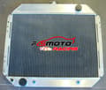 Miniatyrbillede 3 af 4: Ford F100 F250 F350 V8 Aluminium Radiator, Indbygget Oliekøler, Høj Køleeffektivitet, Holdbar Konstruktion