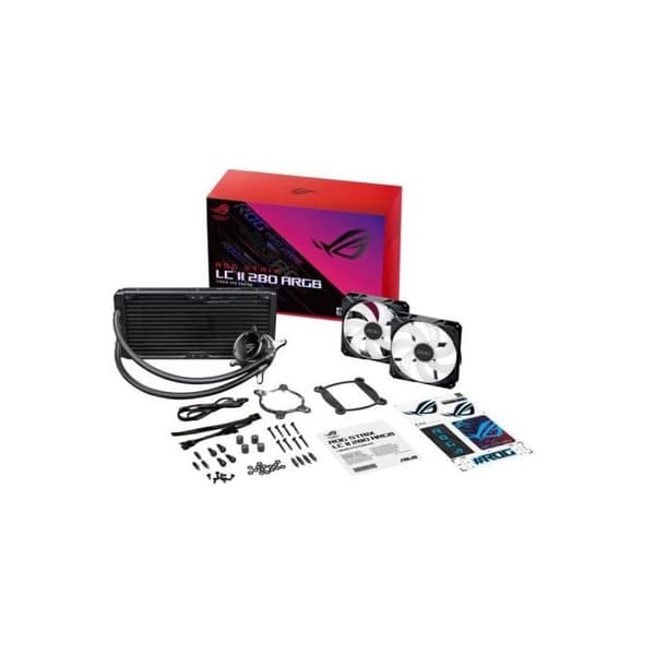Kylvätska - ASUS - ROG STRIX LC II 280 - 14 cm - 2100 varv/min - 35,7 dB