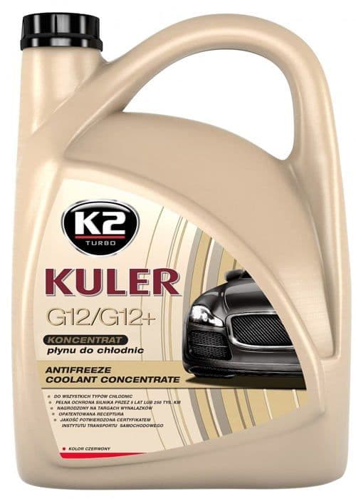 Kylvätska Sourcing - T215C - K2 KULER RADIATORVÄTSKA KONC. 5L RÖD