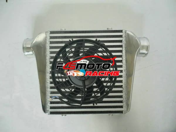 Universal, 280mm x 300mm kerne størrelse, Φ76mm indløb/udløb,Intercooler Blæser