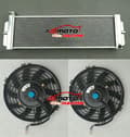 Miniatyrbild 2 av 2: Universell Luft-till-Vatten Intercooler, 24"x8"x2.5", Hög Kylkapacitet,Intercooler OCH FLÄKT