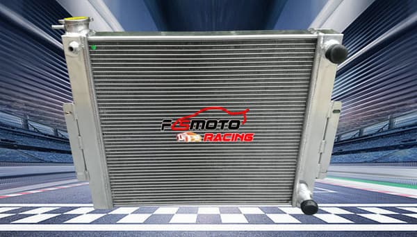 Jeep CJ7 Aluminium Radiator, Høj Kølekapacitet, Kompatibel med V8 LS Swap, Passer til Manuel/Automatisk Transmission