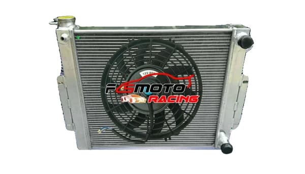 Jeep CJ7 Aluminium Radiator, Høj Kølekapacitet, Kompatibel med V8 LS Swap, Passer til Manuel/Automatisk Transmission