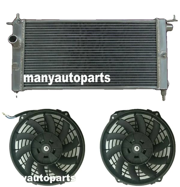 Aluminiumkylare för Opel Vauxhall Corsa GSi Turbo, Lätt konstruktion, Hög hållbarhet, Perfekt passform 1993-1999